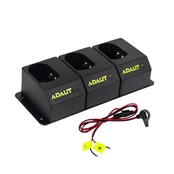 Adalit Ladestation für L-3000, Anzahl Ladeplätze 3, 12/24 V