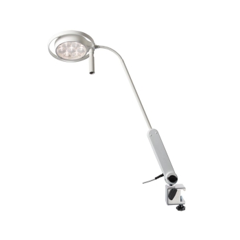 Mach LED 115 Untersuchungsleuchte mit Befestigungsklemme für Versorgungsschienen 30 mm