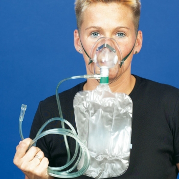 Sauerstoffmasken Erwachsene für die hohe Sauerstoffkonzentration (VE = 15 Stück)