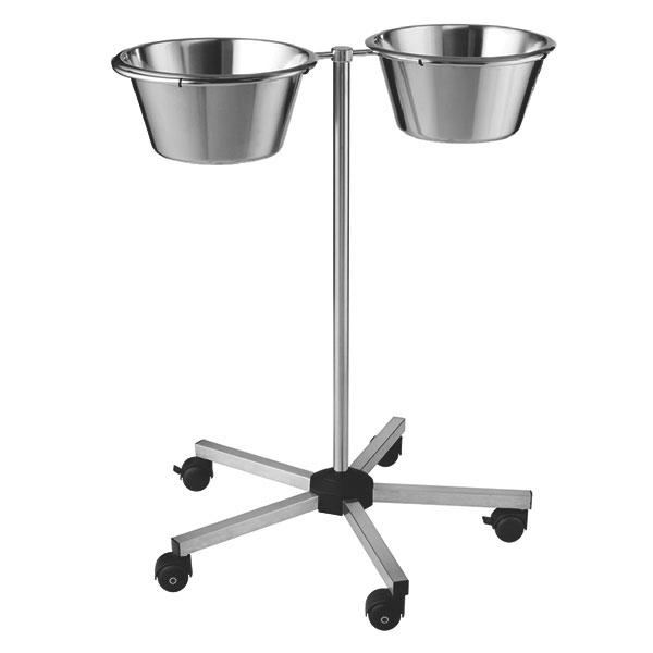 Schalenständer mit zwei Schalen, Waschschalenständer