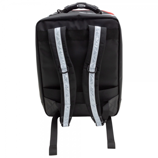 Dönges Notfallrucksack SEG mit Innentaschen, rot/schwarz, 360 x 420 x 190 mm leer