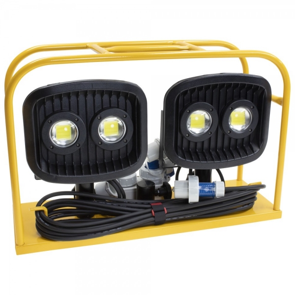 Dönges Scheinwerfercontainer-Set, 2 x 60 W LED