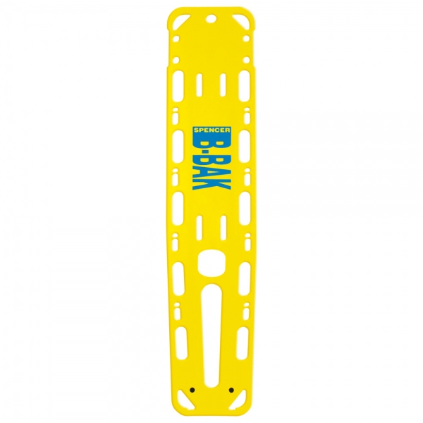 Spencer Spineboard B-Bak mit Pins, gelb