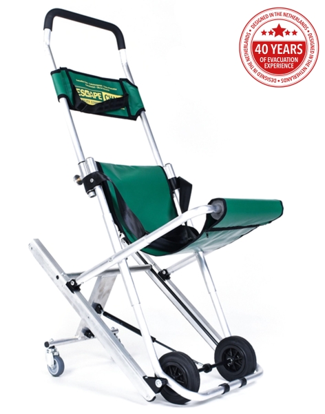 Evakuierungsstuhl ESCAPE-CHAIR ST-B inklusive Abdeckhülle/Wandhalter