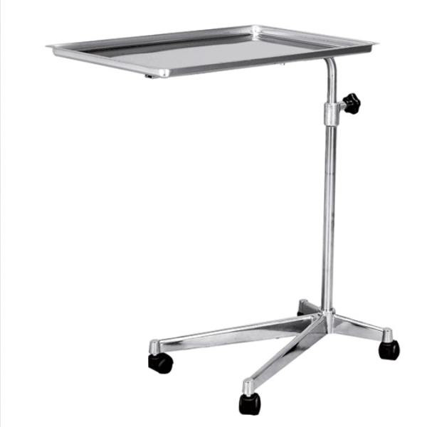 Instrumententisch - Praxismodell, Rollen, feststellbar