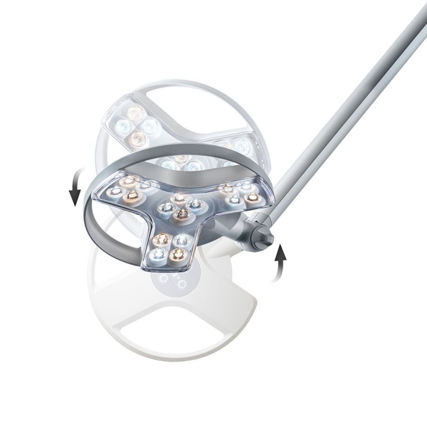 LED-Untersuchungsleuchte reinweiß VISIANO 20-2 P TX, Pinmodell (Zapfen)