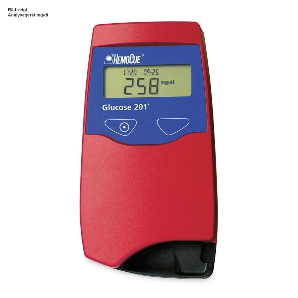 HemoCue Glucose 201+ Analyser (mmol/l) PE