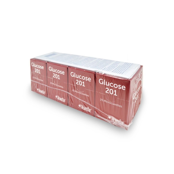 HemoCue Glucose 201 Microküvetten (4 x 25 Stck.) **Kühlware**
