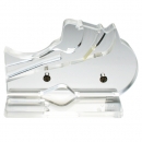 VBM Transparenter Kopf für Larynx-Tuben Gr. 3,4