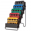 Digi-Flex Handtrainer-Set: 5 Handtrainer 0,7 bis 4,1 kg und Aufbewahrungsdisplay