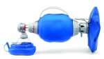 Beatmungsbeutel Ambu Mark IV mit Silikon-Maske Gr. 2 und 5 und Sauerstoffreservoirbeutel