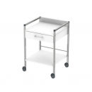 Variocar 45 Basiswagen 705 mm hoch, mit 1 Schublade, weiß