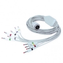 EKG-Komplett-Kabel mit Bananenstecker für Cardioline Delta 3 Plus, Delta 60 Plus